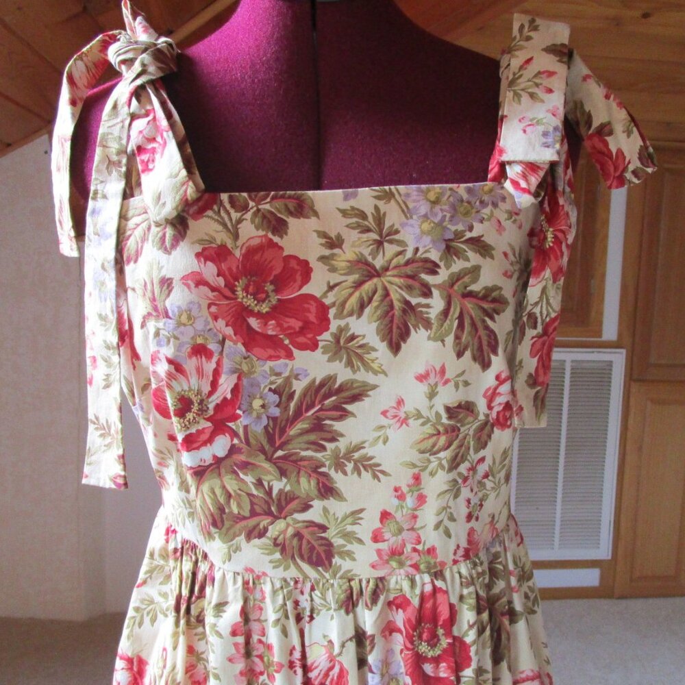 Gal Meets Glam Collection Makenna Floral Print Maxi Dress, Size 6